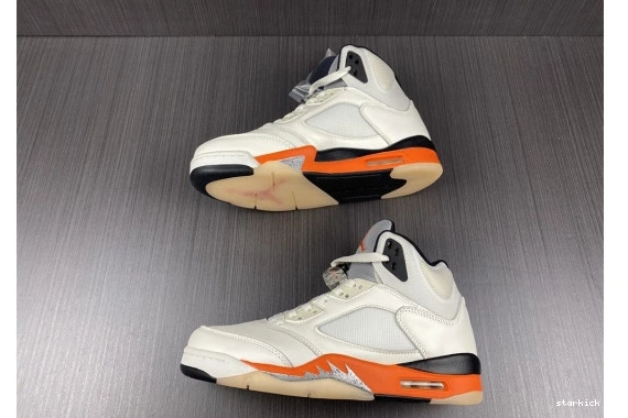 Air DC1060-100 Total Orange Jordan DC1060-100 5 Retro 0510